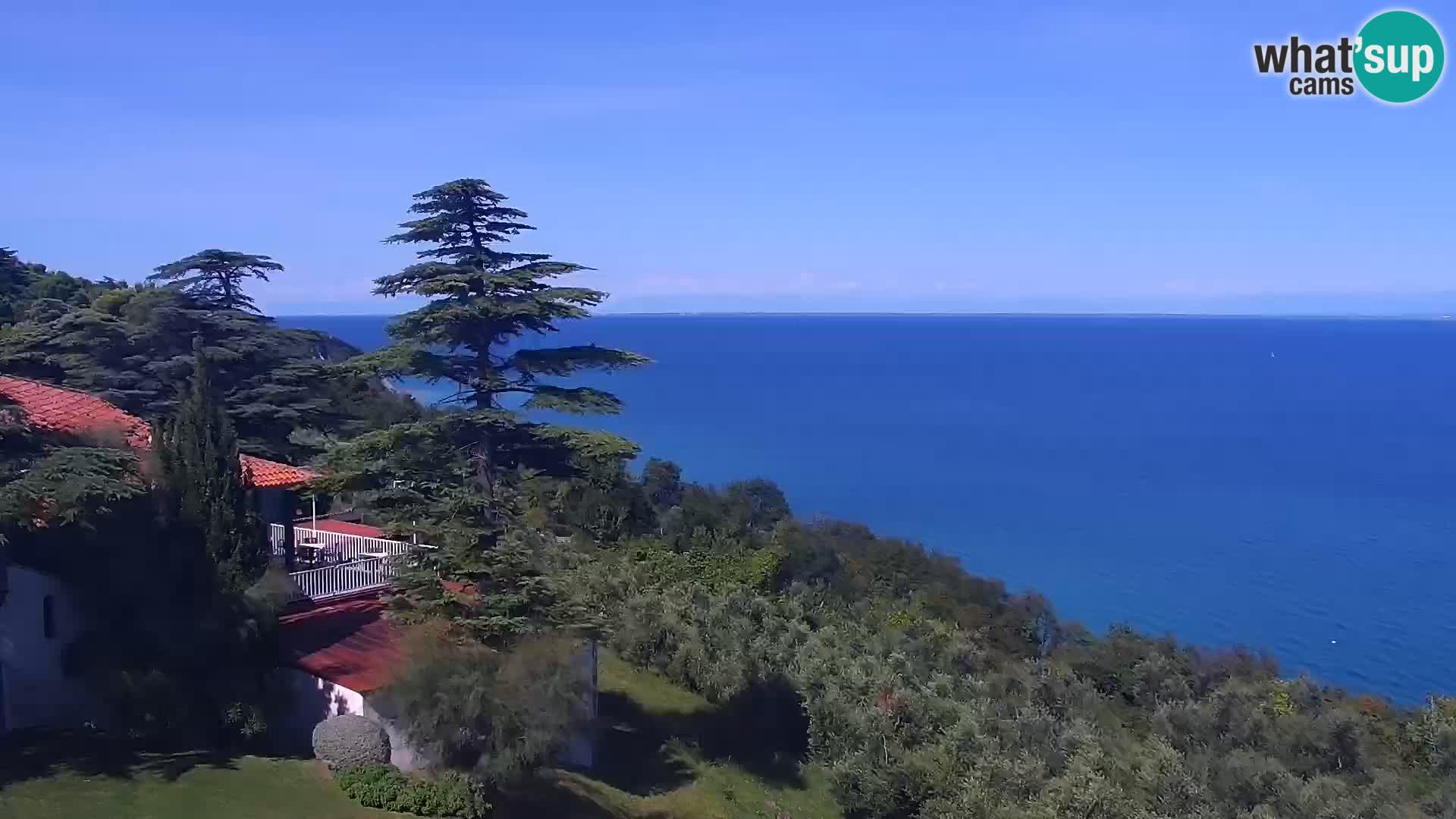 Webcam Izola – Vue depuis les Belvedere Hotels