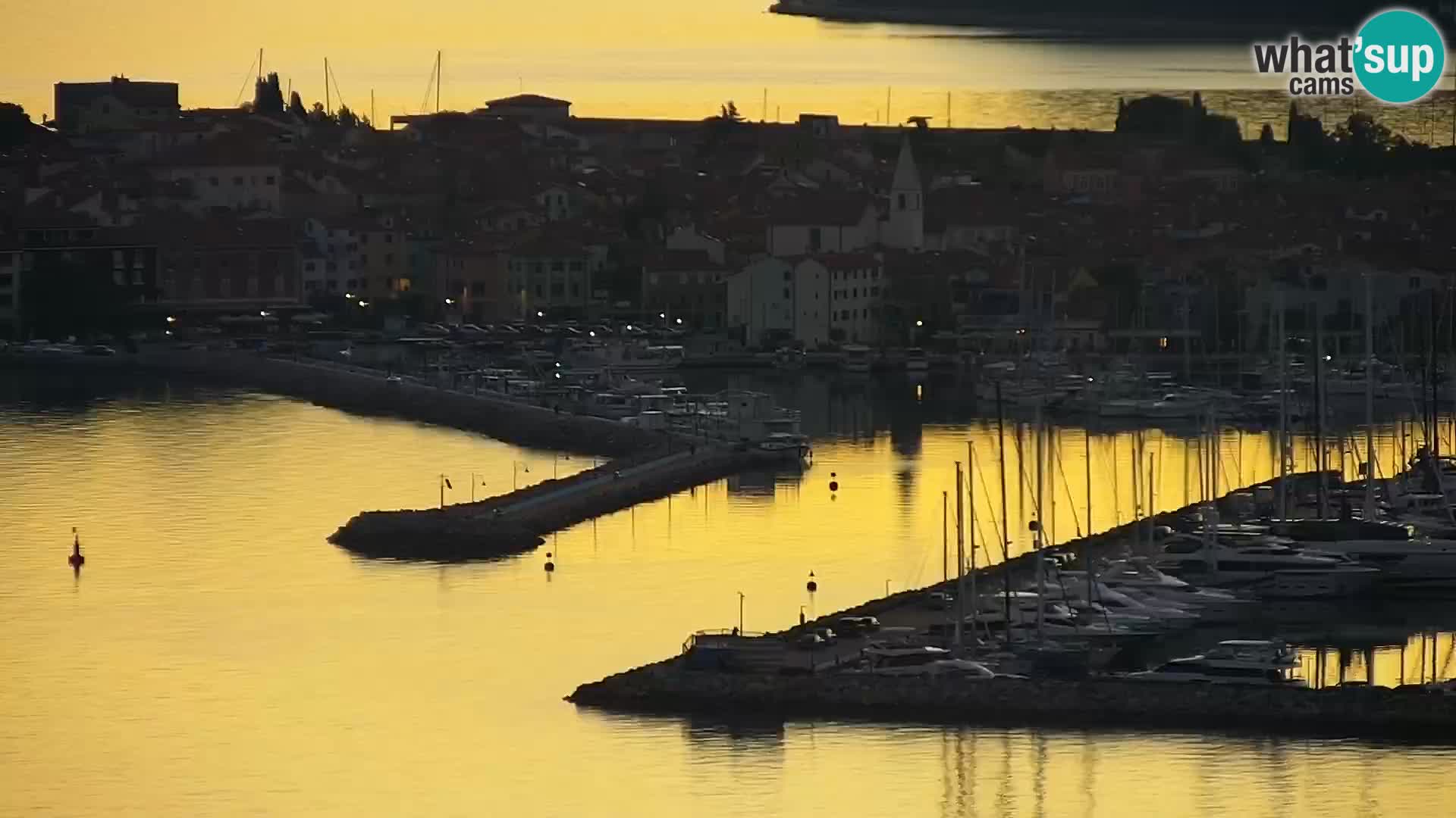 Webcam de Izola – Vista desde Belvedere Hotels