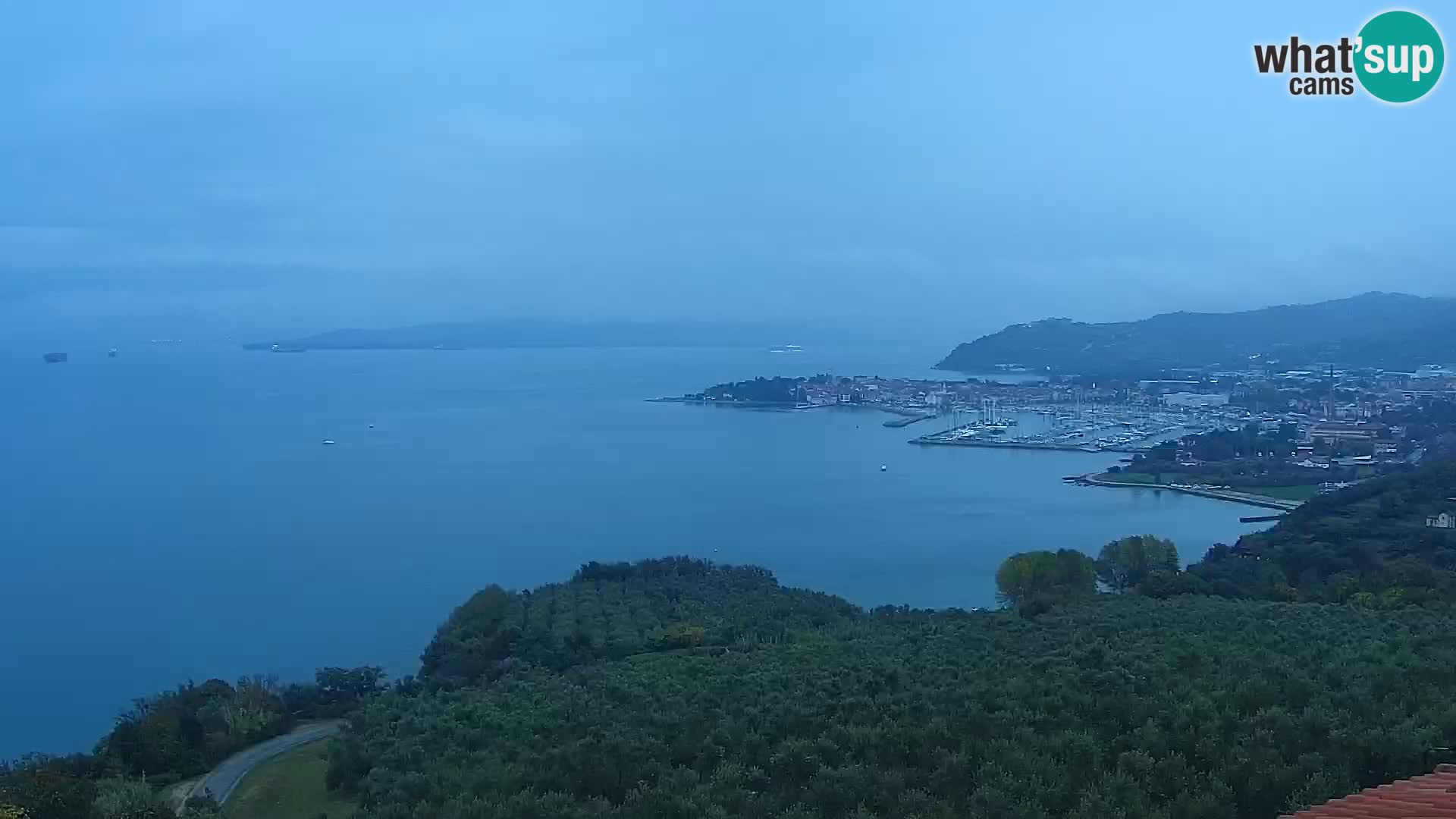Izola spletna kamera – Pogled z Belvedere Hotels