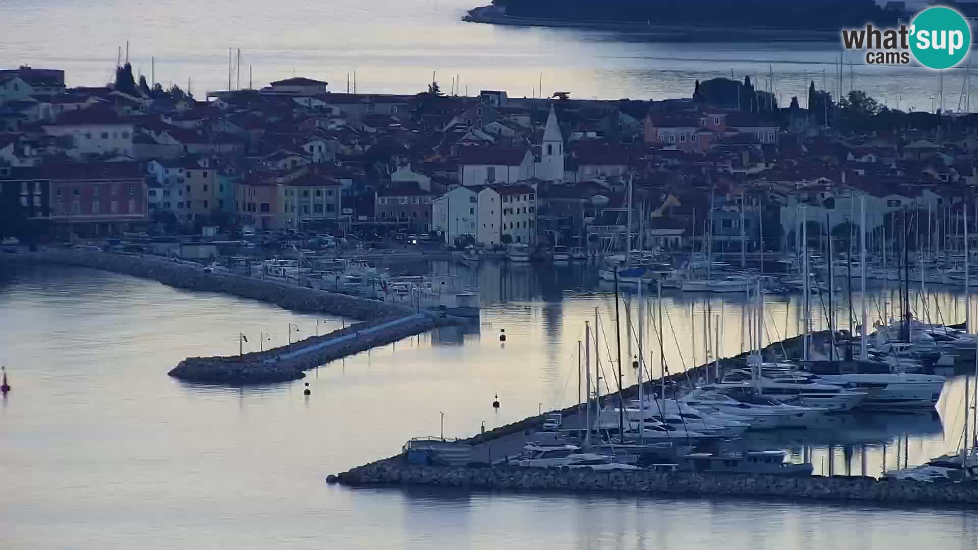 Web kamera Izola – Pogled s Belvedere Hotels