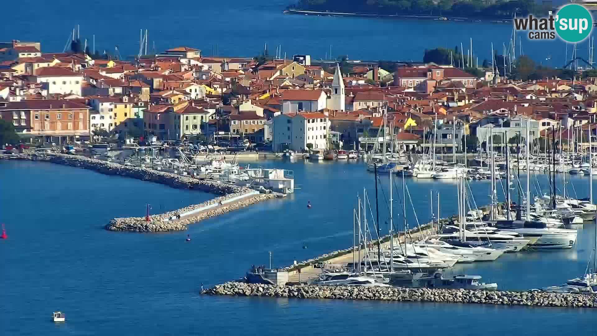 Webcam de Izola – Vista desde Belvedere Hotels