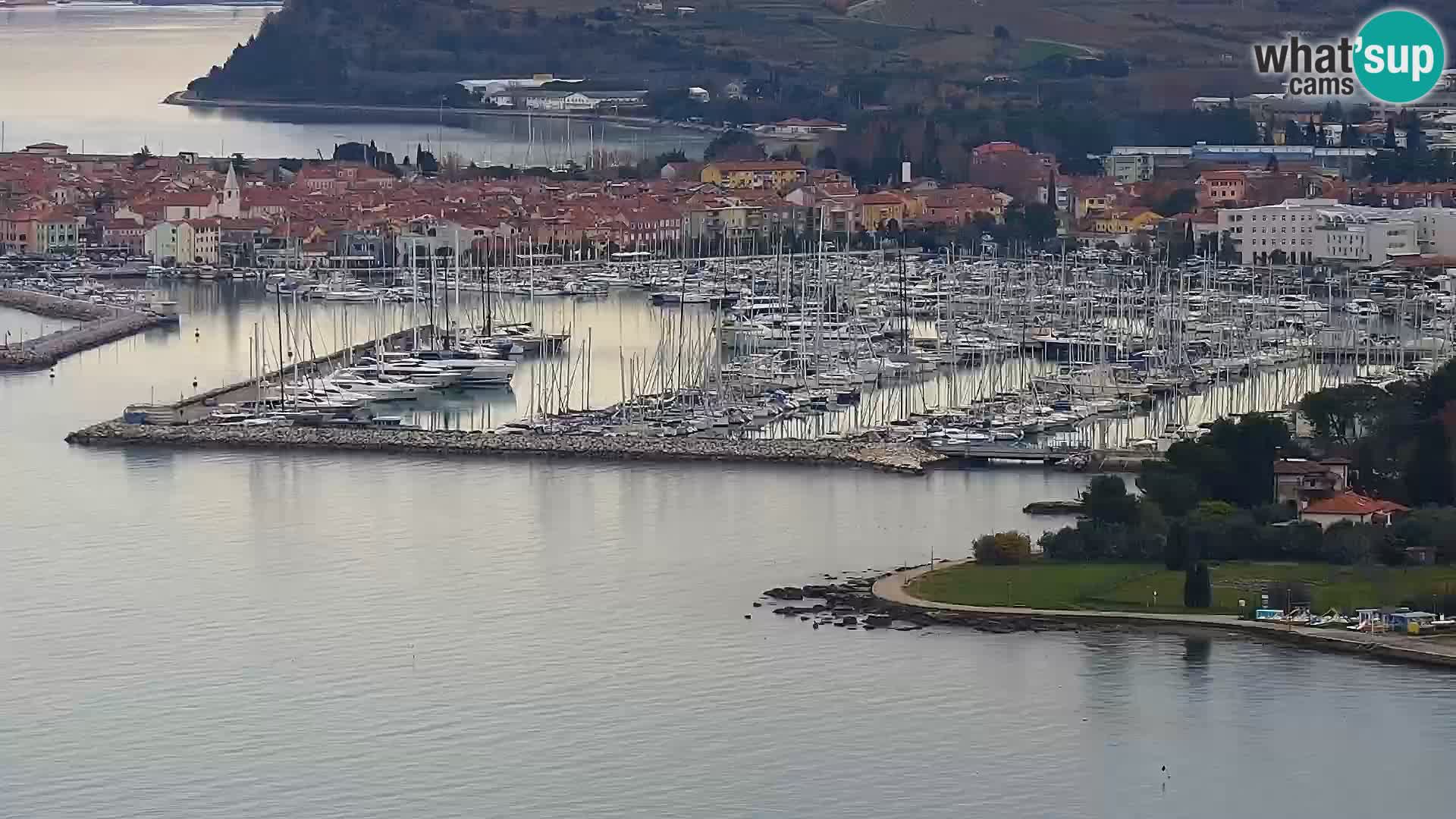 Izola Webcam – Aussicht von den Belvedere Hotels