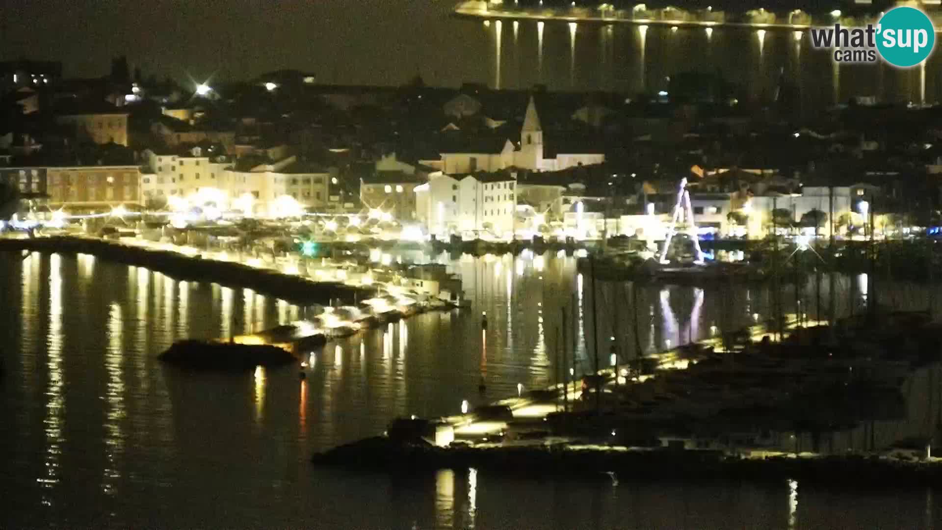 Web kamera Izola – Pogled s Belvedere Hotels