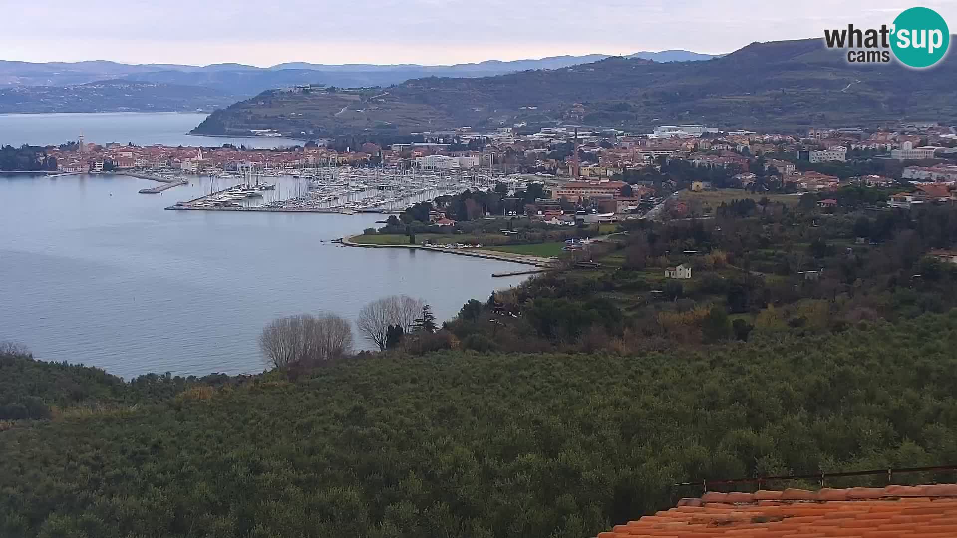 Webcam de Izola – Vista desde Belvedere Hotels