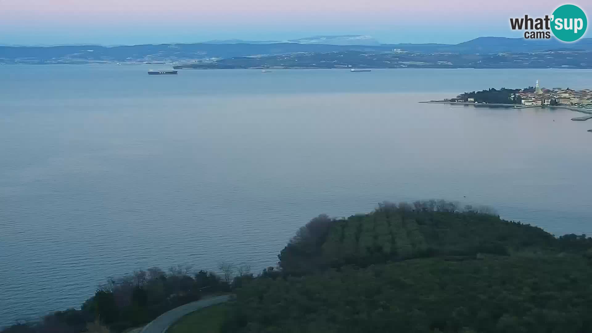 Webcam de Izola – Vista desde Belvedere Hotels