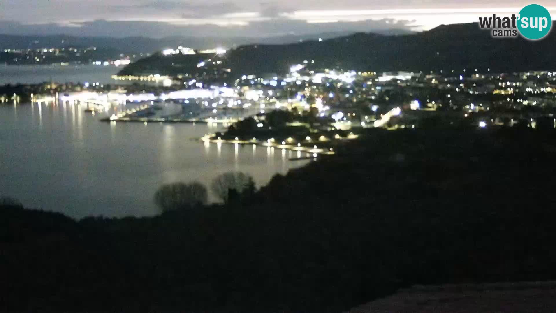 Webcam Izola – Vue depuis les Belvedere Hotels