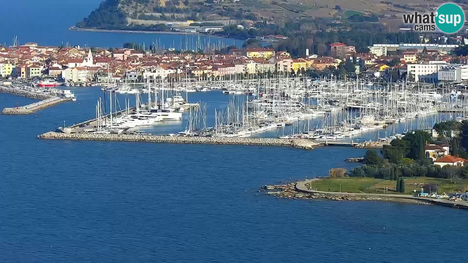 Izola Webcam – Aussicht von den Belvedere Hotels