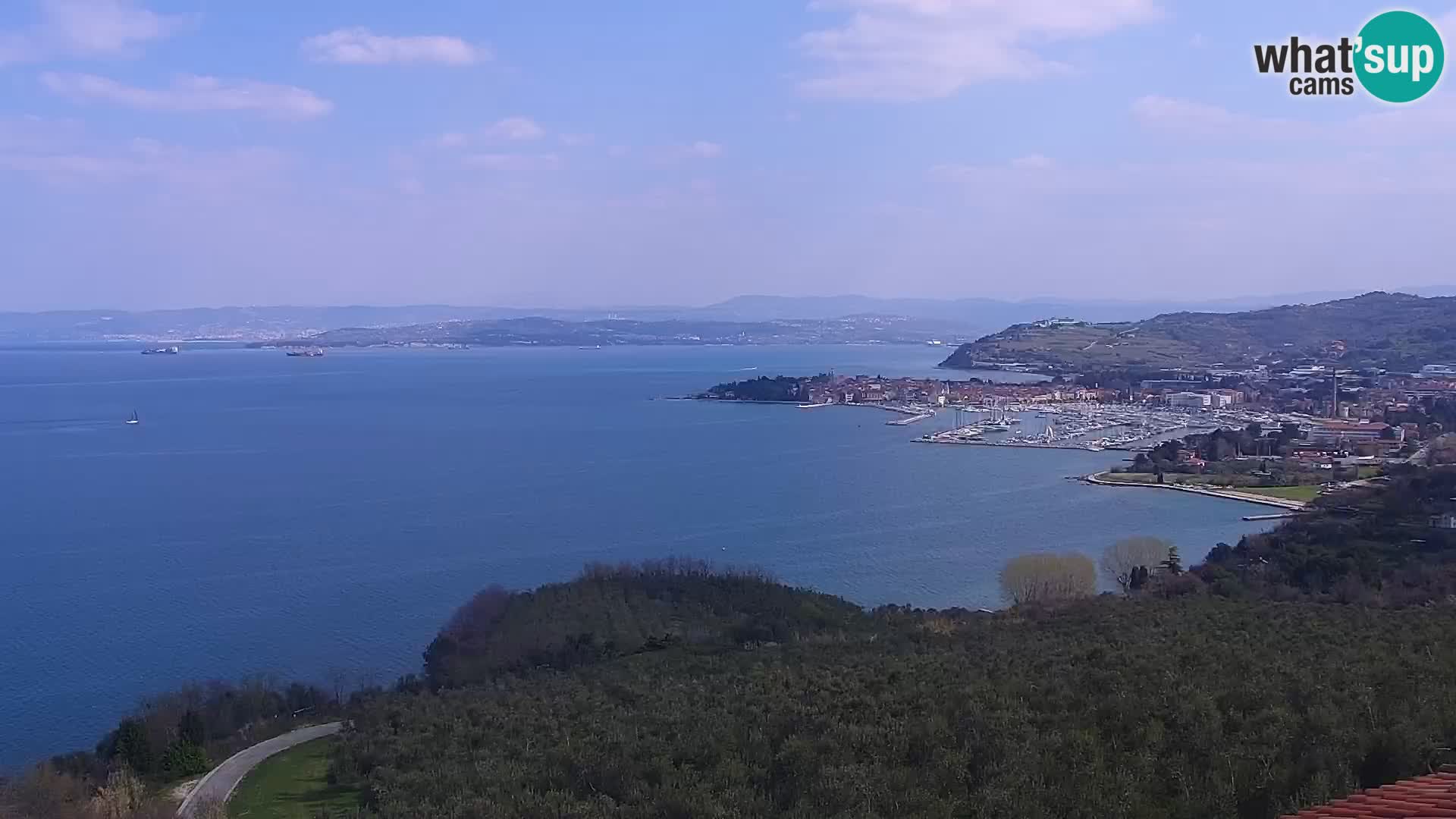 Izola webcam – Herrliche Aussicht von Belvedere Hotels