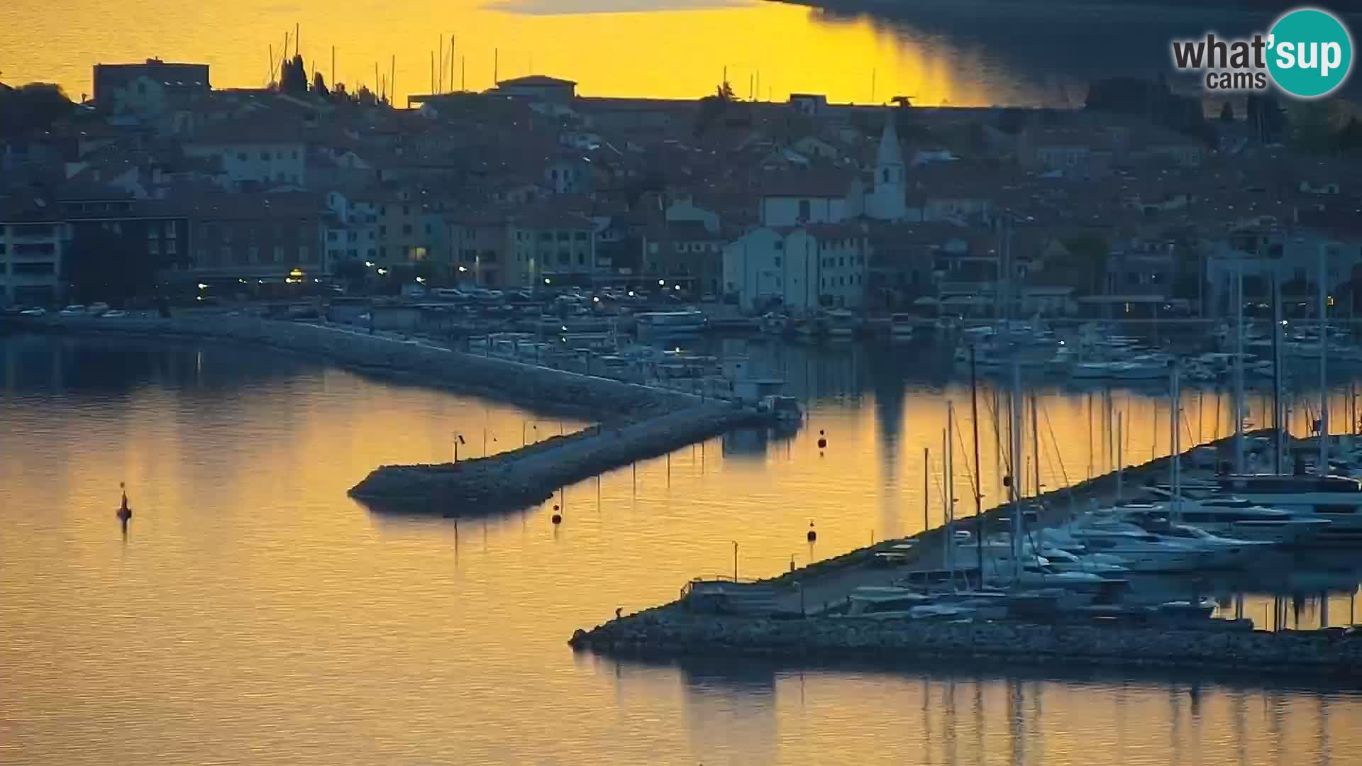 Izola webcam – Herrliche Aussicht von Belvedere Hotels