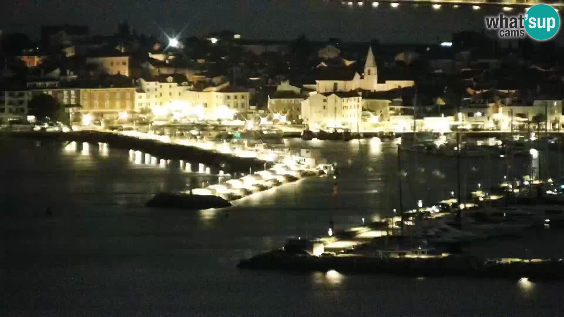 Webcam Izola – Vue depuis les Belvedere Hotels