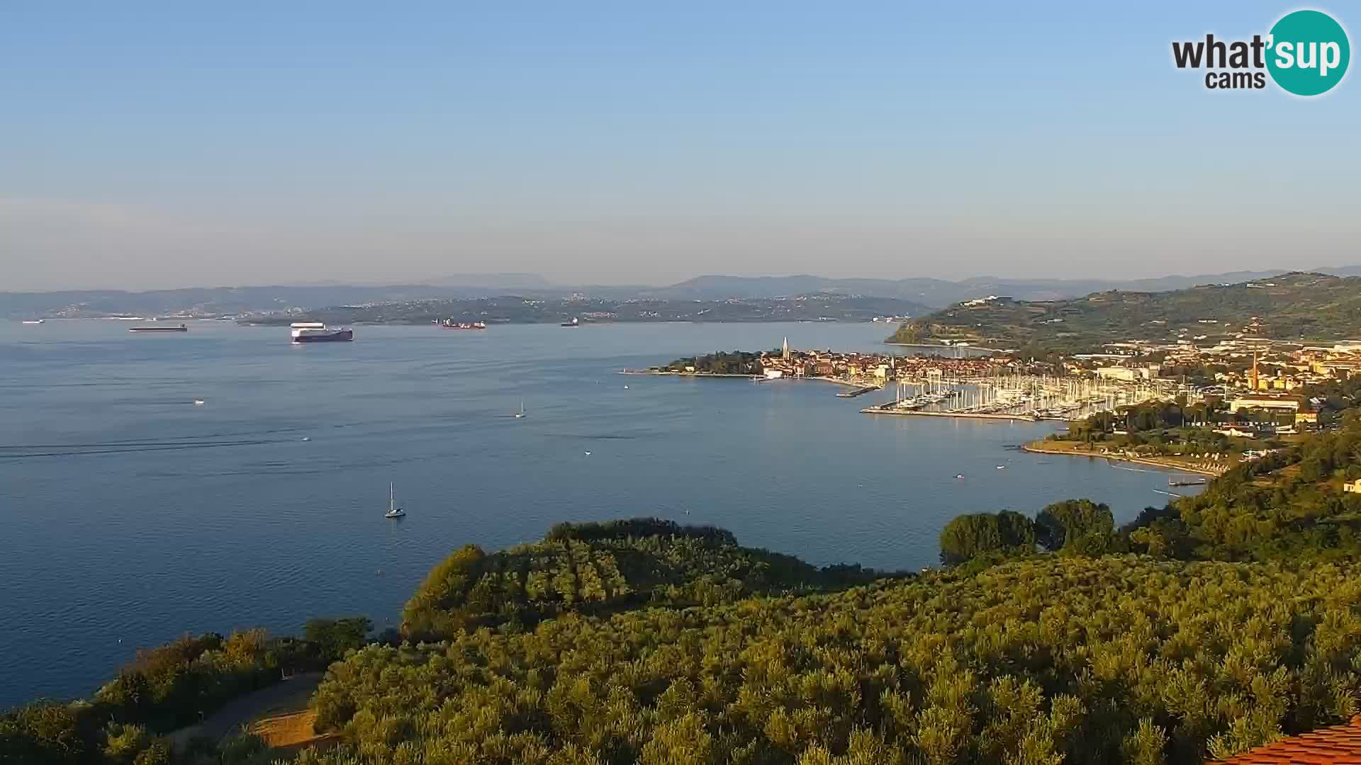 Izola webcam – Belvedere hotels Adriatic Sea
