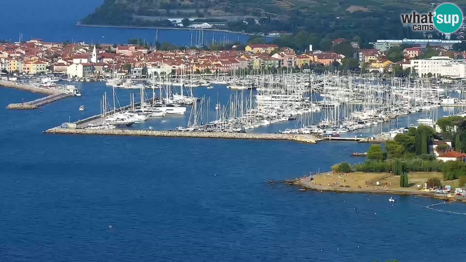 Webcam de Izola – Vista desde Belvedere Hotels