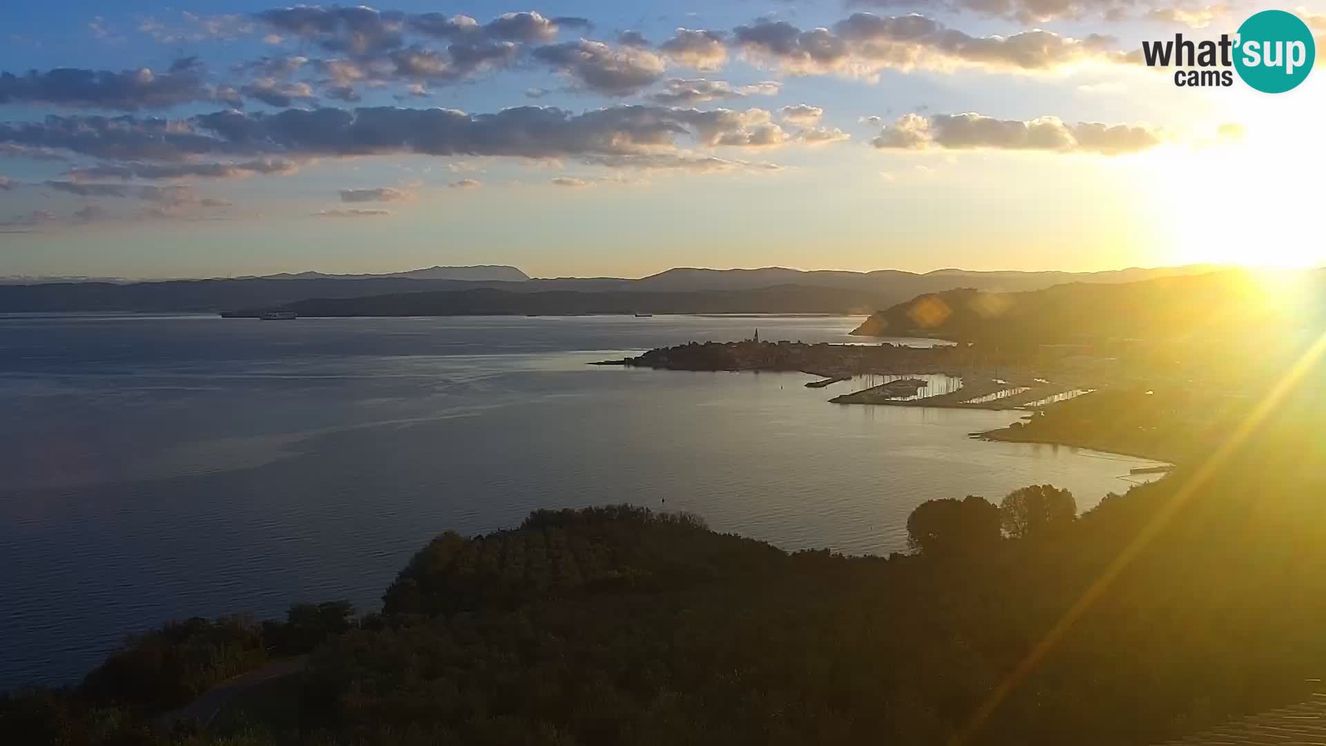 Webcam Izola – Vue depuis les Belvedere Hotels
