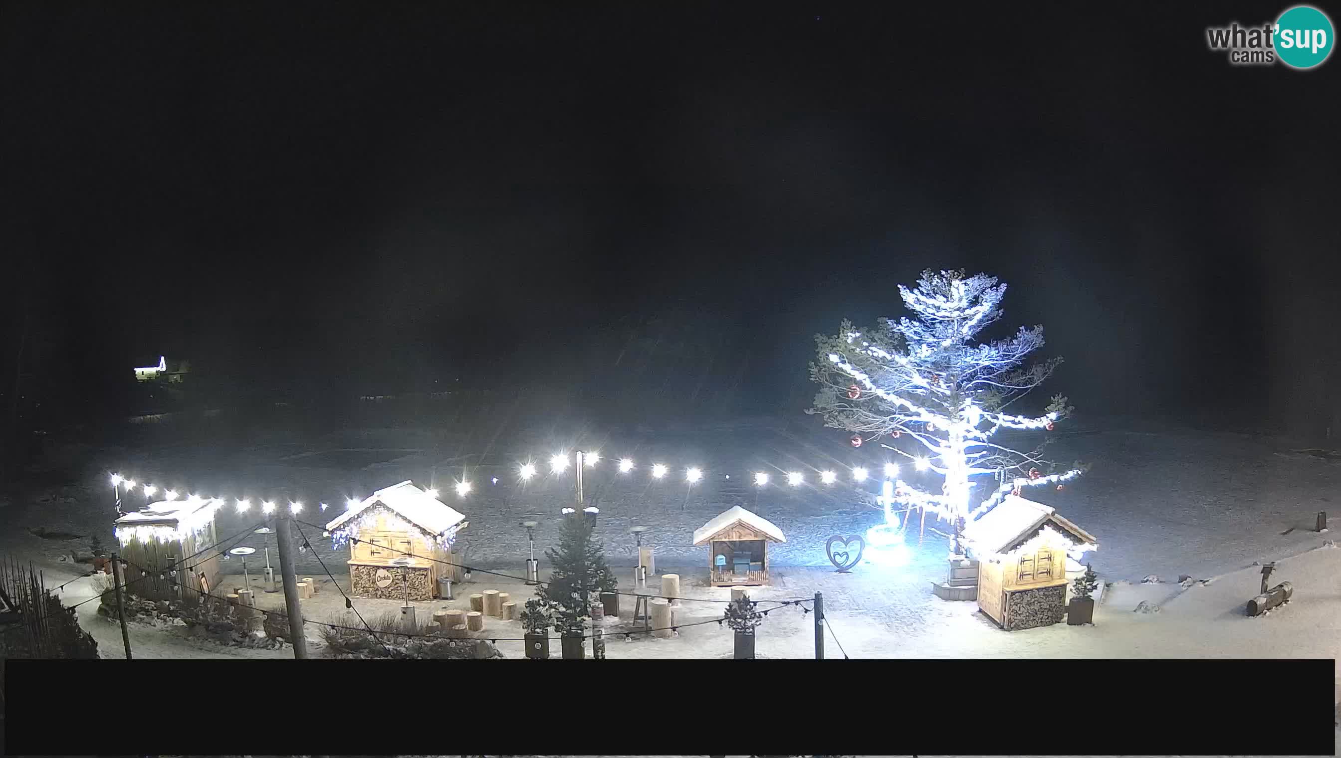 Spletna kamera v živo Jezero Jasna – Kranjska Gora