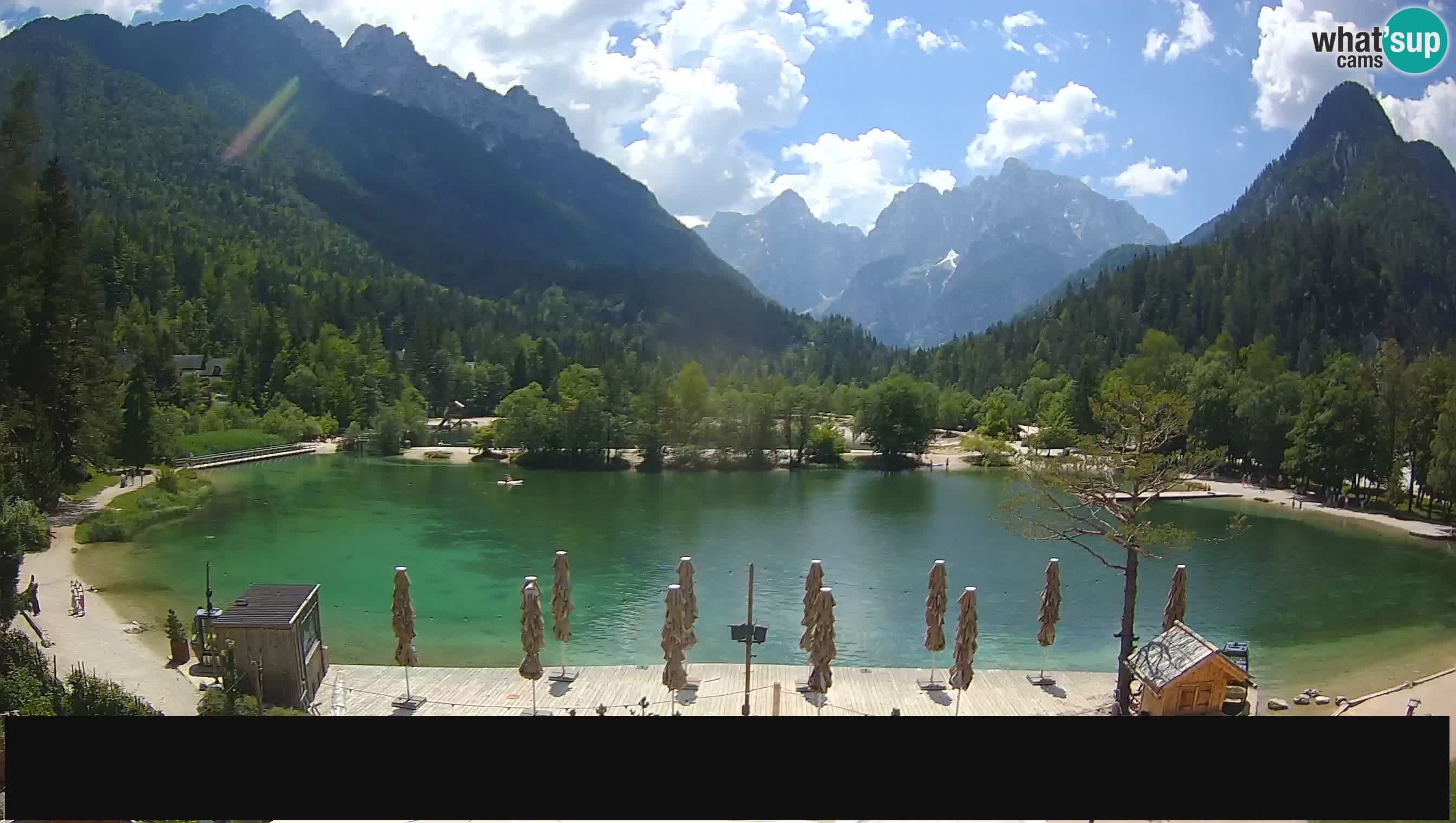 Spletna kamera v živo Jezero Jasna – Kranjska Gora