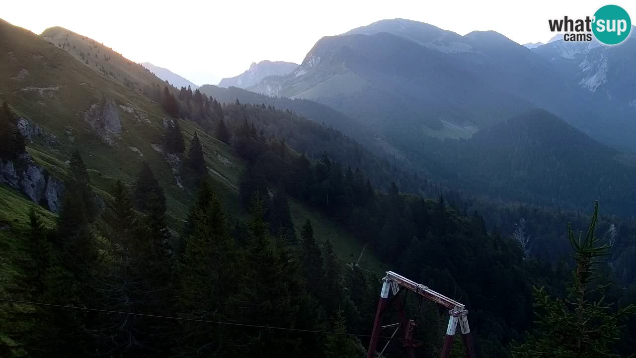 Webcam Koča na Golici (1582 m) – Slovenia