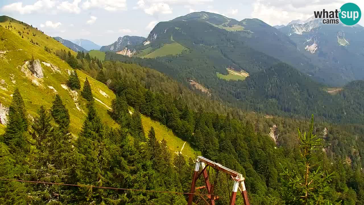 Webcam na Golici – Baita di montagna (1582 m) – Slovenia
