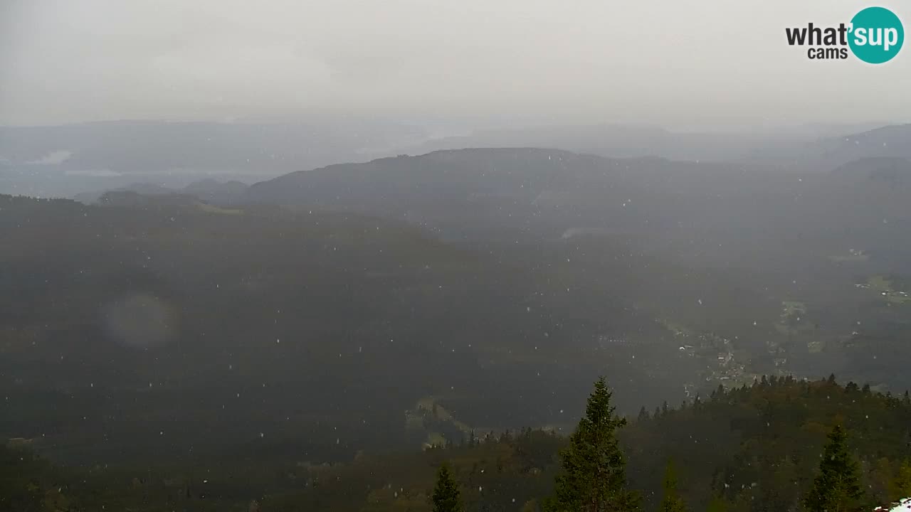 Spletna kamera Koča na Golici (1582 m) – Jesenice