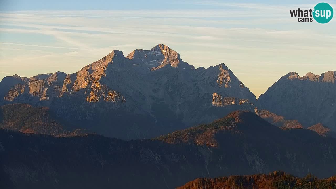 Koča na Golici Webcam (1582 m) – Slowenien