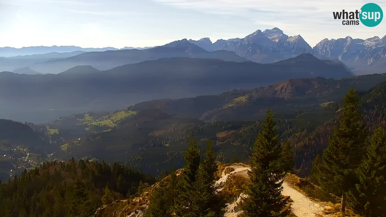 Koča na Golici Webcam (1582 m) – Slowenien