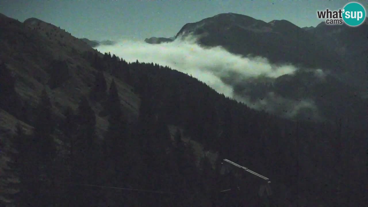 Spletna kamera Koča na Golici (1582 m) – Jesenice