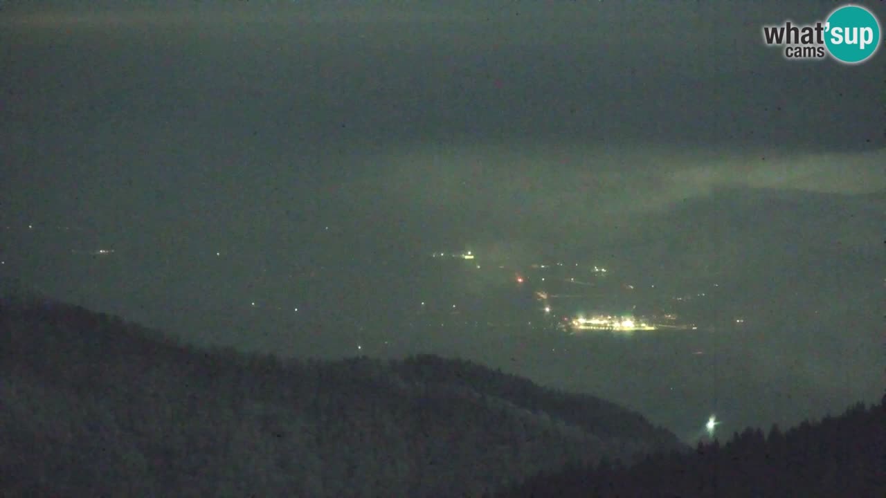 Koča na Golici Webcam (1582 m) – Slowenien