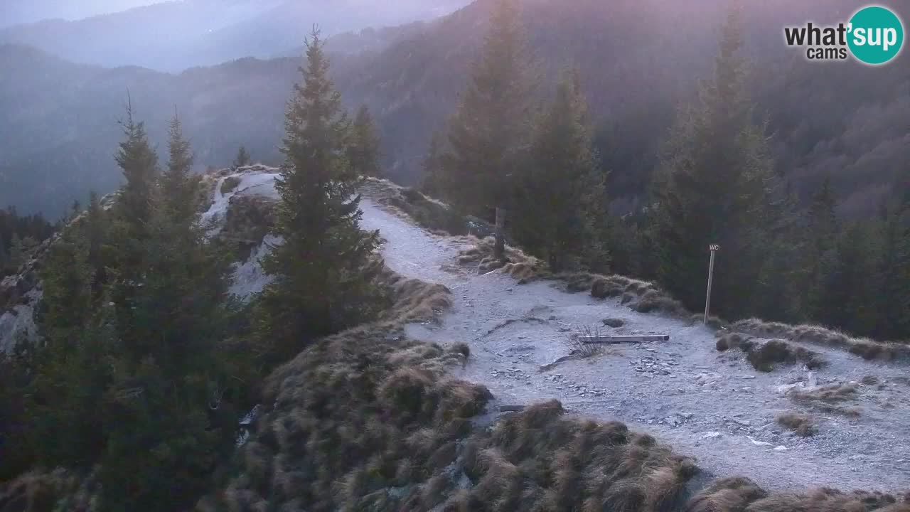 Webcam na Golici – Baita di montagna (1582 m) – Slovenia