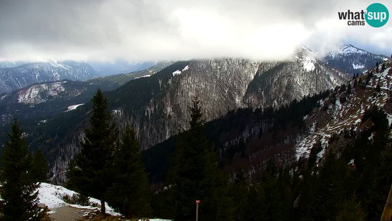 Spletna kamera Koča na Golici (1582 m) – Jesenice