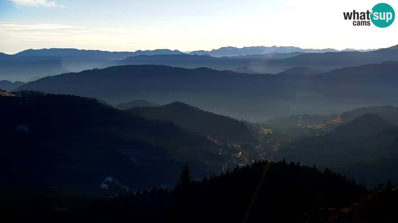 Webcam na Golici – Baita di montagna (1582 m) – Slovenia