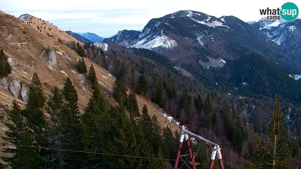 Webcam na Golici – Baita di montagna (1582 m) – Slovenia