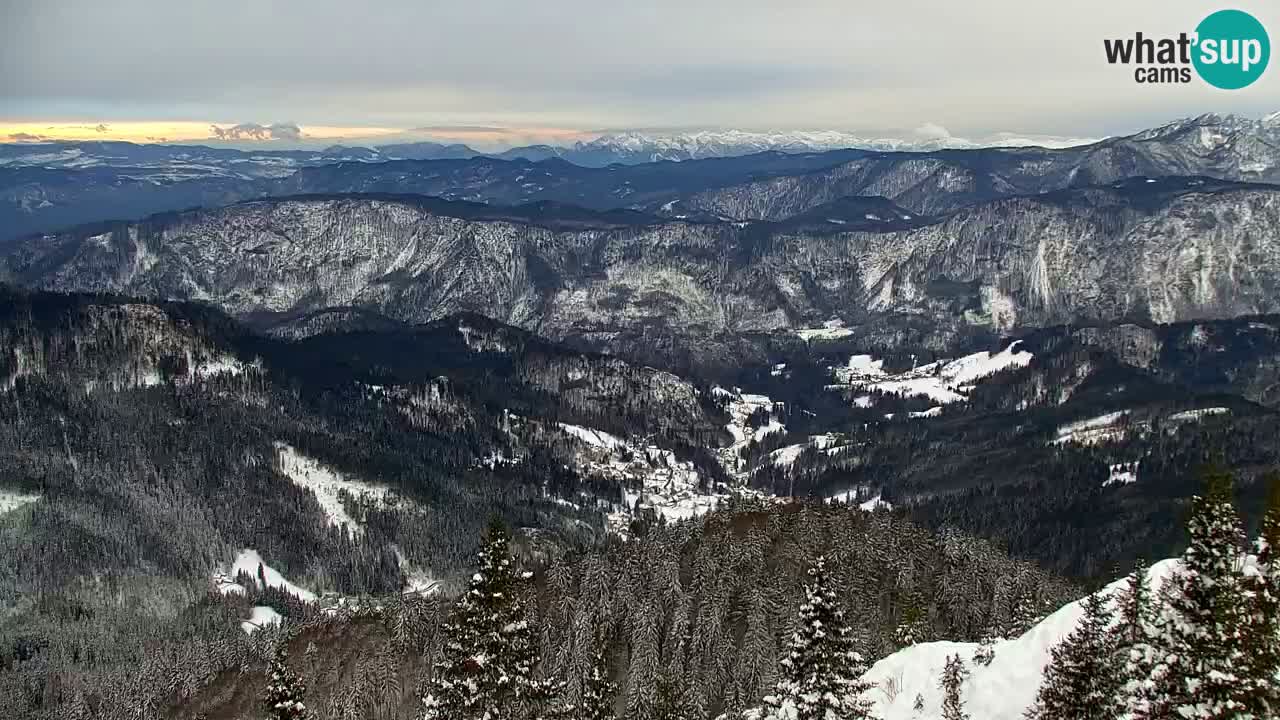 Webcam na Golici – Baita di montagna (1582 m) – Slovenia