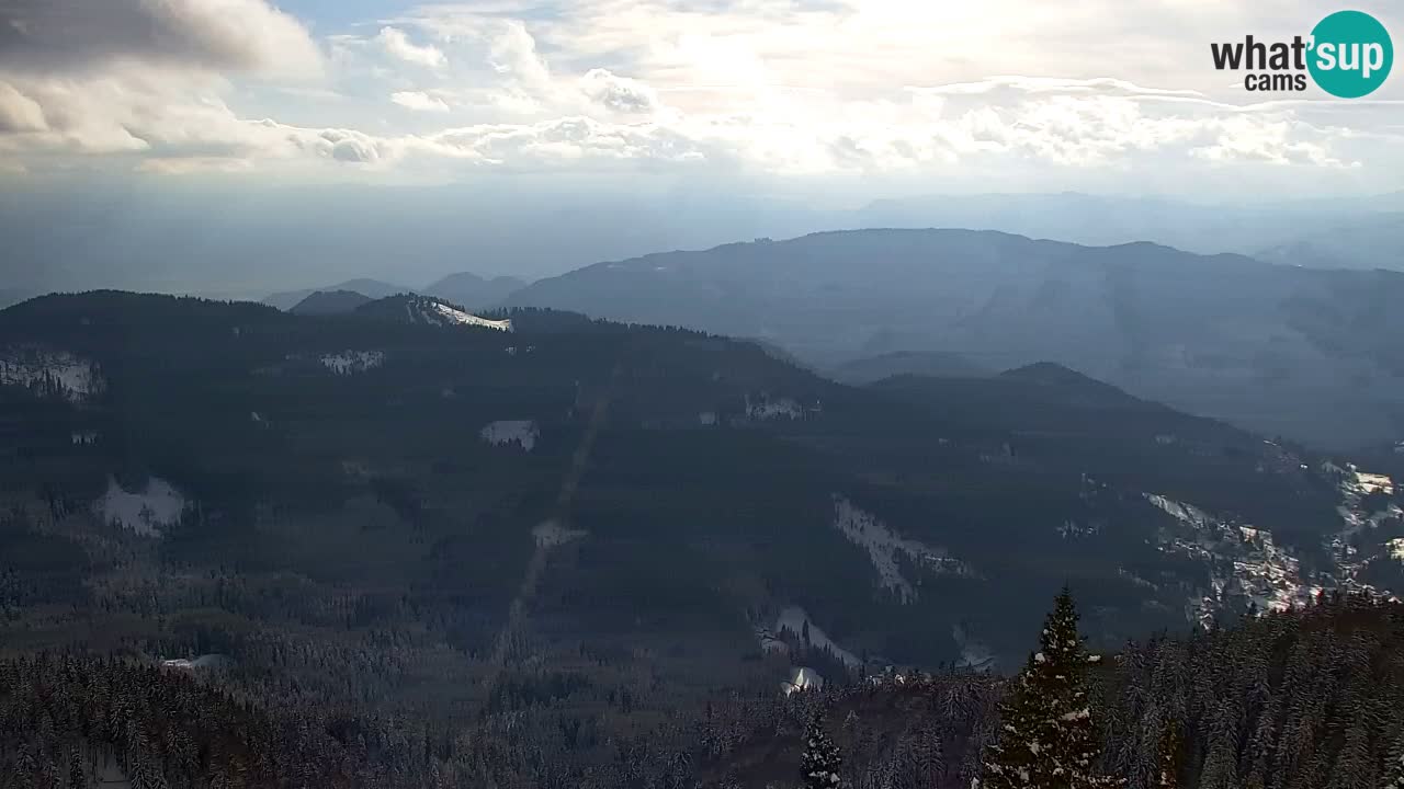 Spletna kamera Koča na Golici (1582 m) – Jesenice