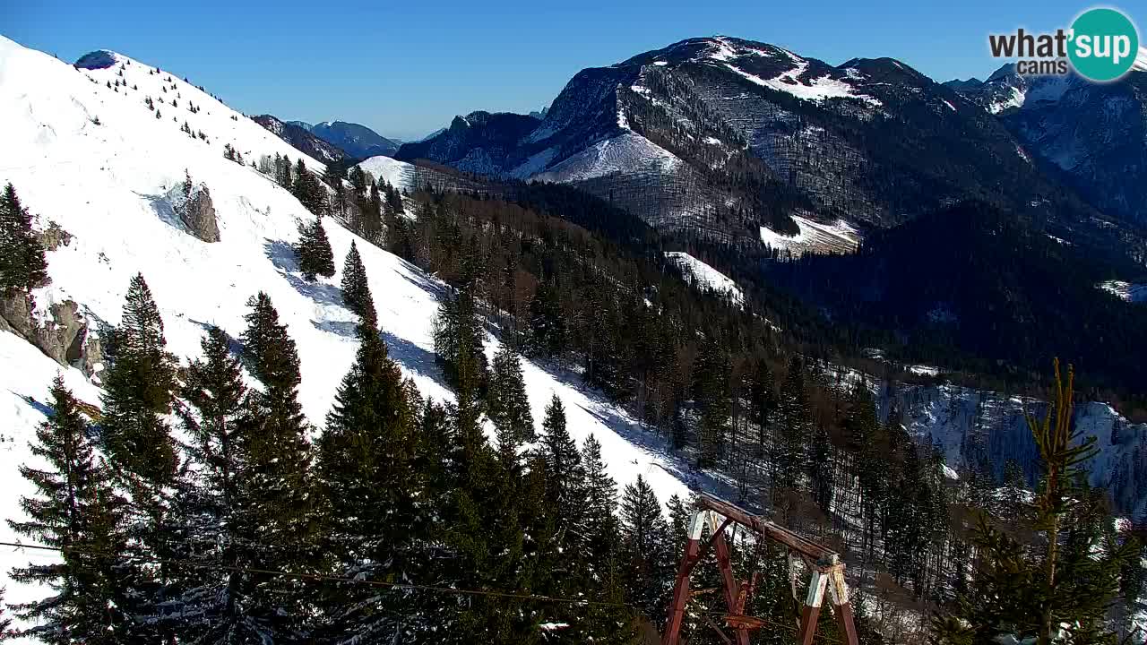 Webcam na Golici – Baita di montagna (1582 m) – Slovenia