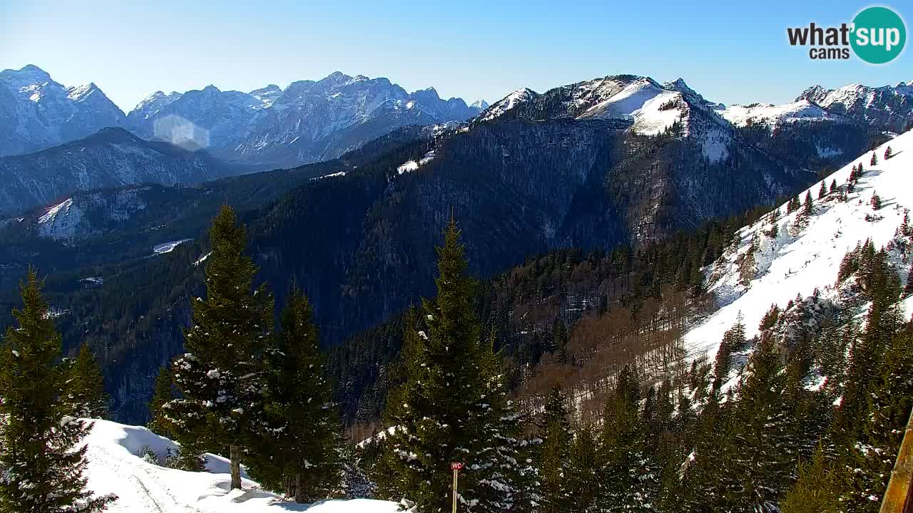 Webcam Chalet sur Golica (1582 m) – Slovénie