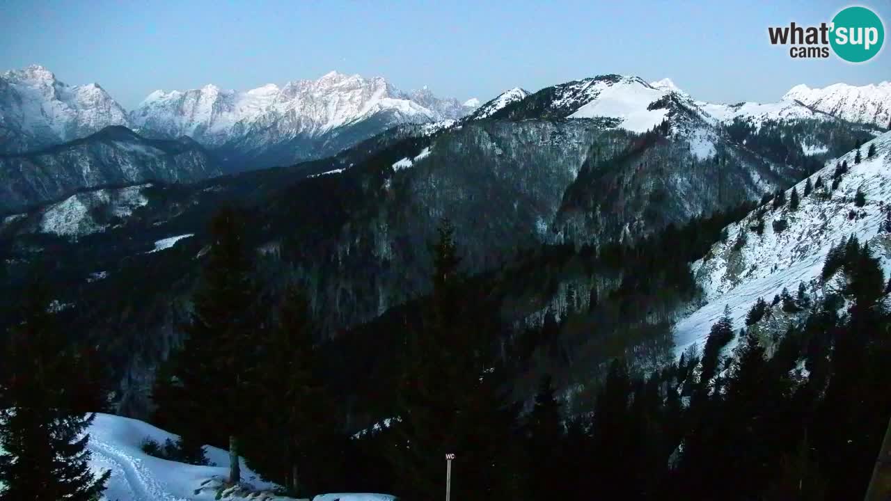 Webcam Koča na Golici (1582 m) – Slovenia