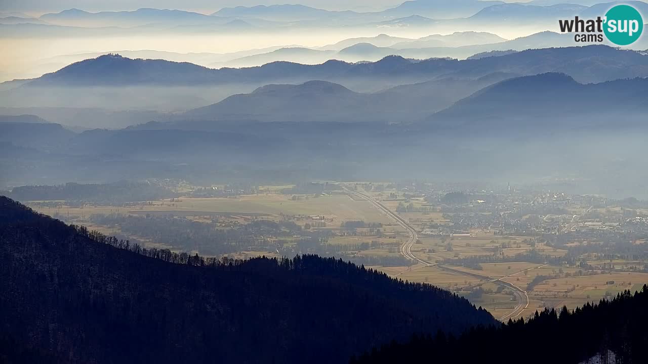 Spletna kamera Koča na Golici (1582 m) – Jesenice