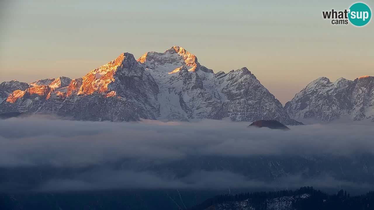 Koča na Golici Webcam (1582 m) – Slowenien