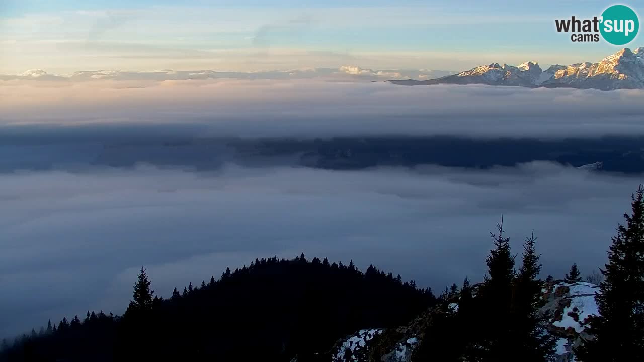 Spletna kamera Koča na Golici (1582 m) – Jesenice