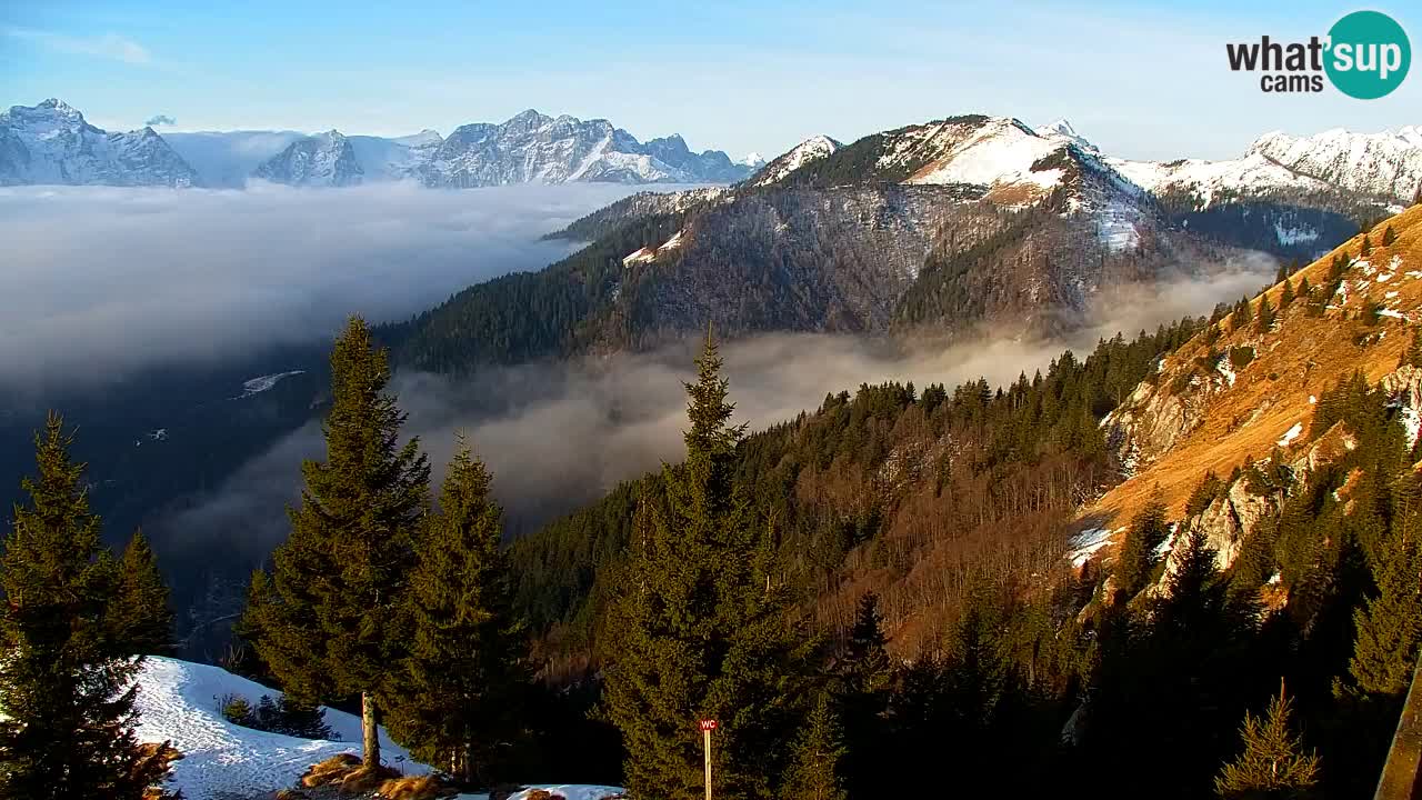 Webcam en Golica (1582 m) – Eslovenia