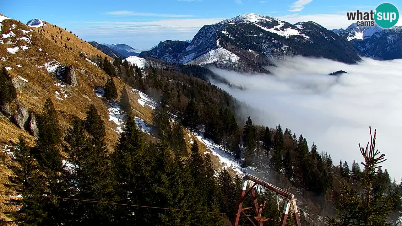 Webcam en Golica (1582 m) – Eslovenia