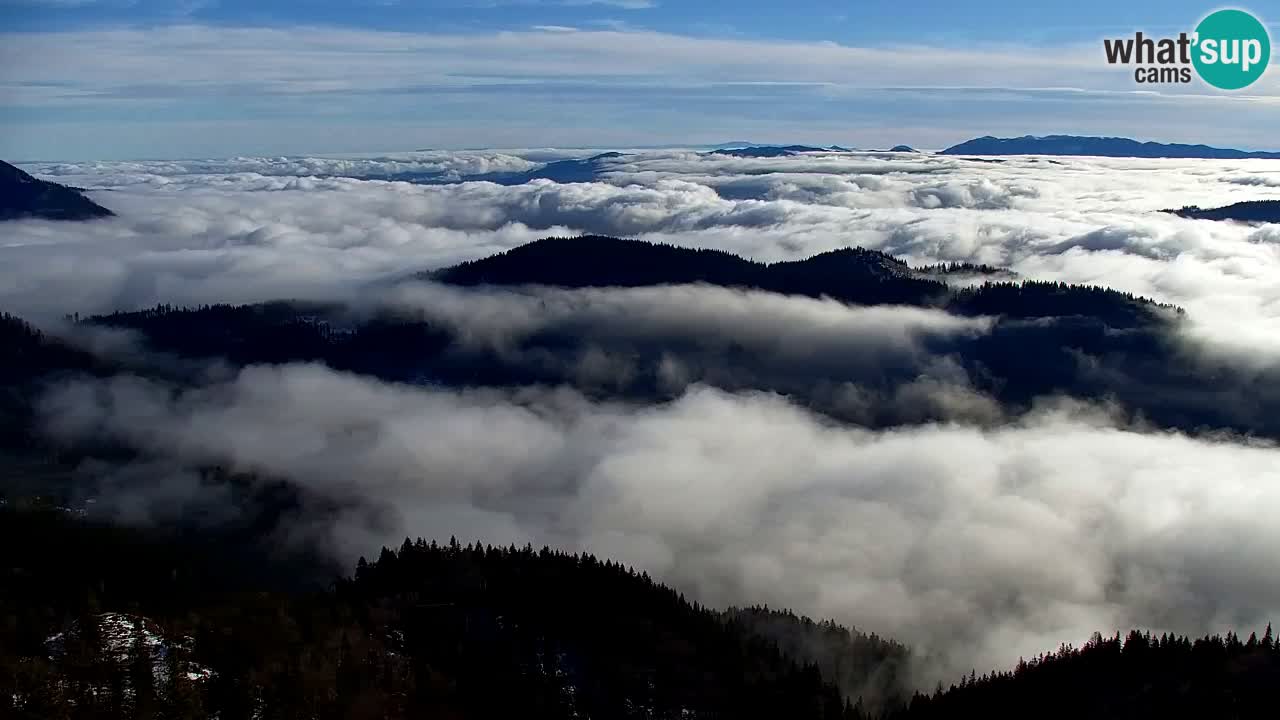 Spletna kamera Koča na Golici (1582 m) – Jesenice