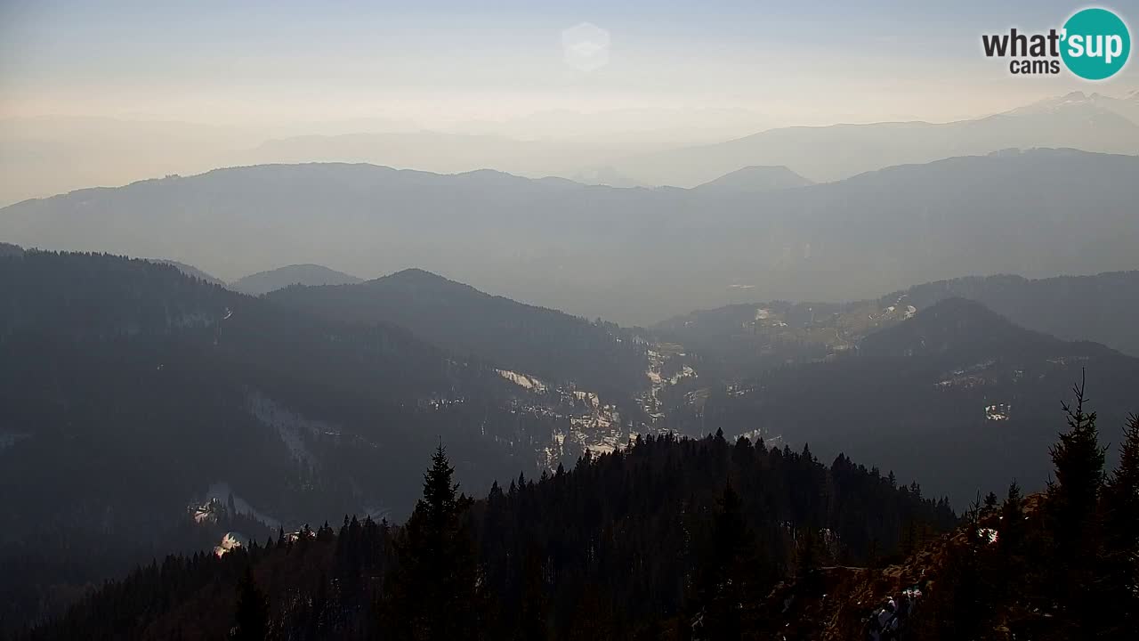 Web kamera Koča na Golici (1582 m) – Slovenija