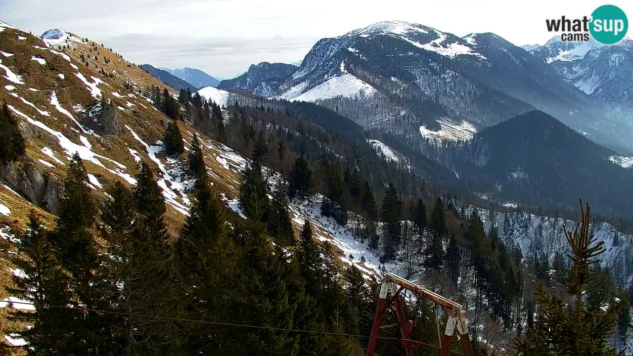 Webcam en Golica (1582 m) – Eslovenia