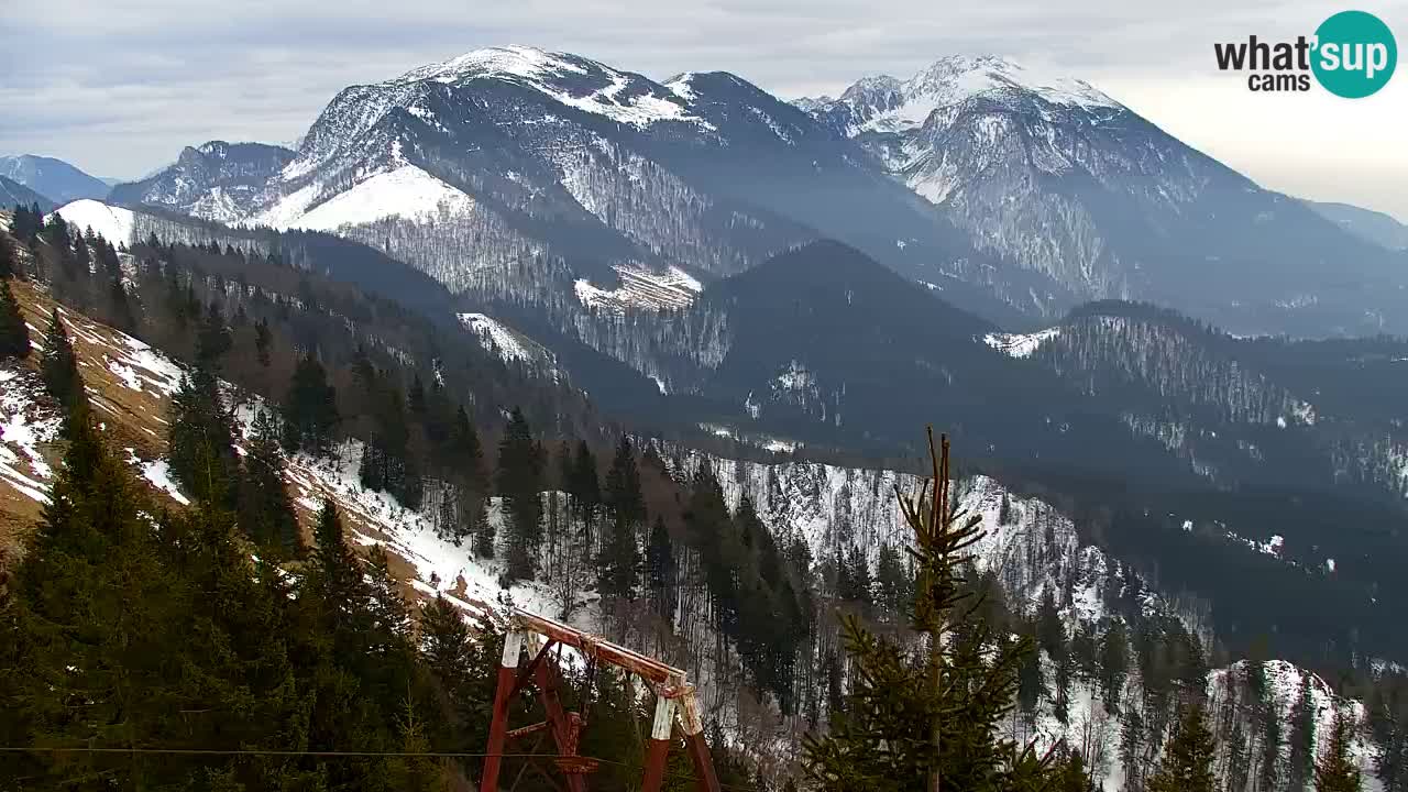 Webcam Chalet sur Golica (1582 m) – Slovénie