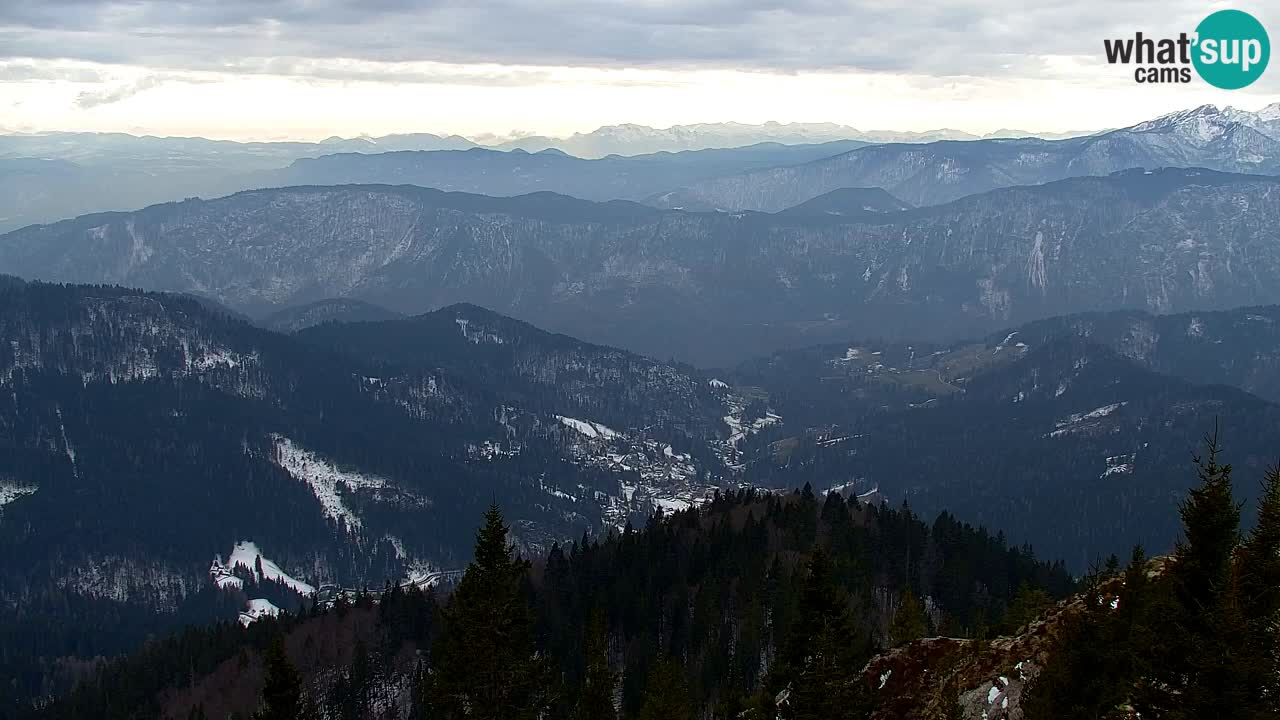 Spletna kamera Koča na Golici (1582 m) – Jesenice