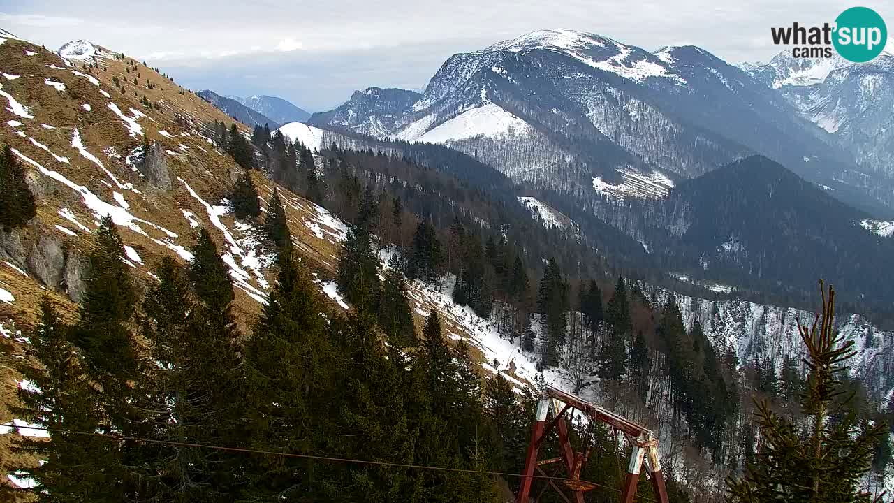 Webcam Chalet sur Golica (1582 m) – Slovénie