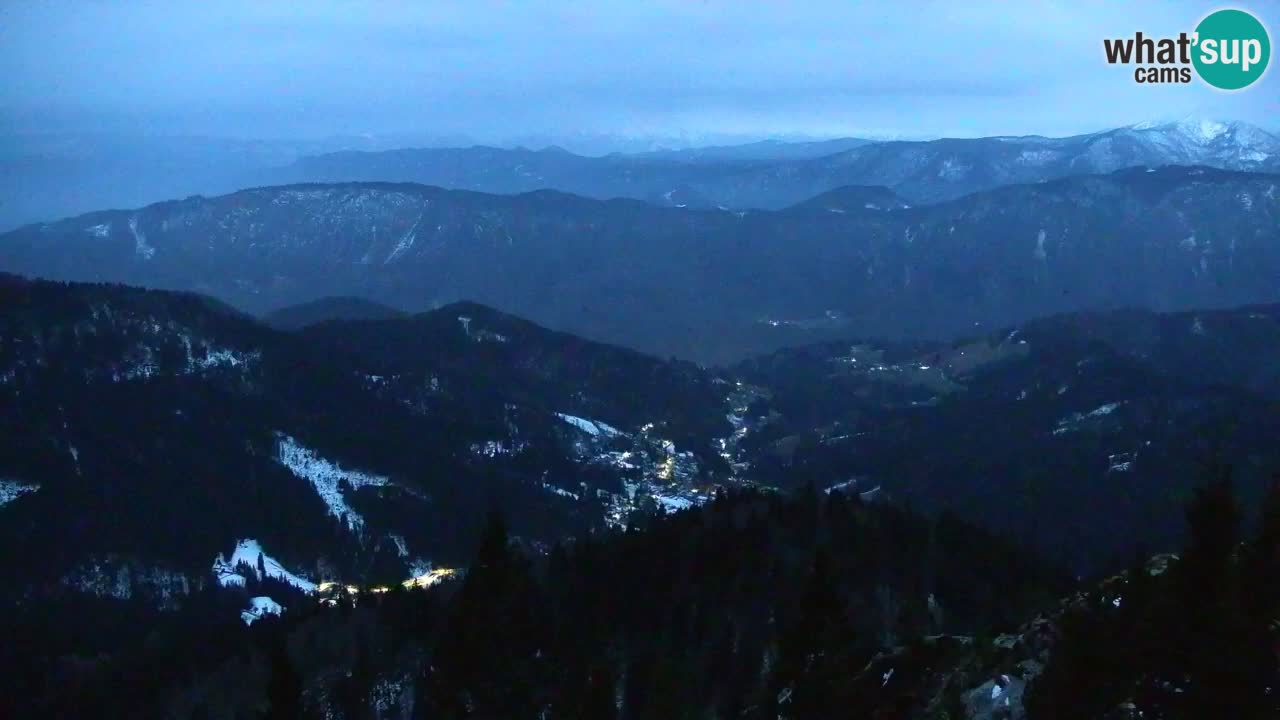 Webcam na Golici – Baita di montagna (1582 m) – Slovenia