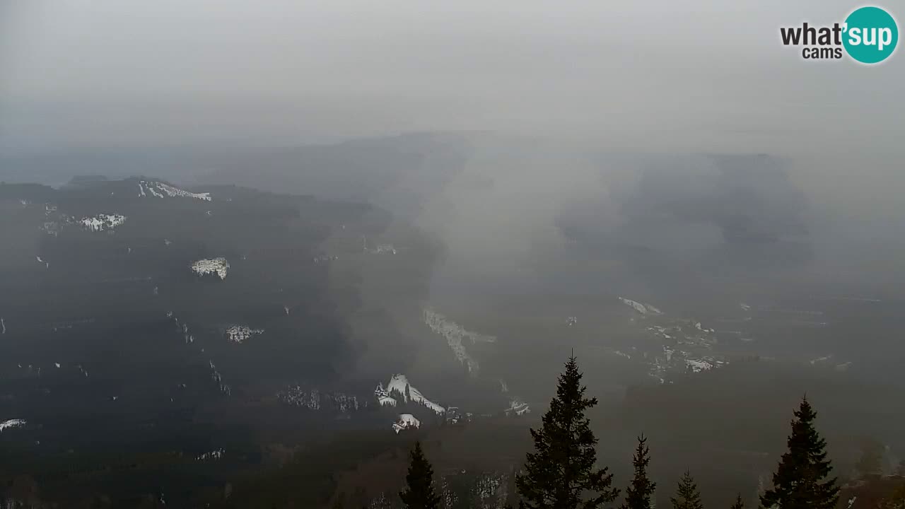 Koča na Golici Webcam (1582 m) – Slowenien