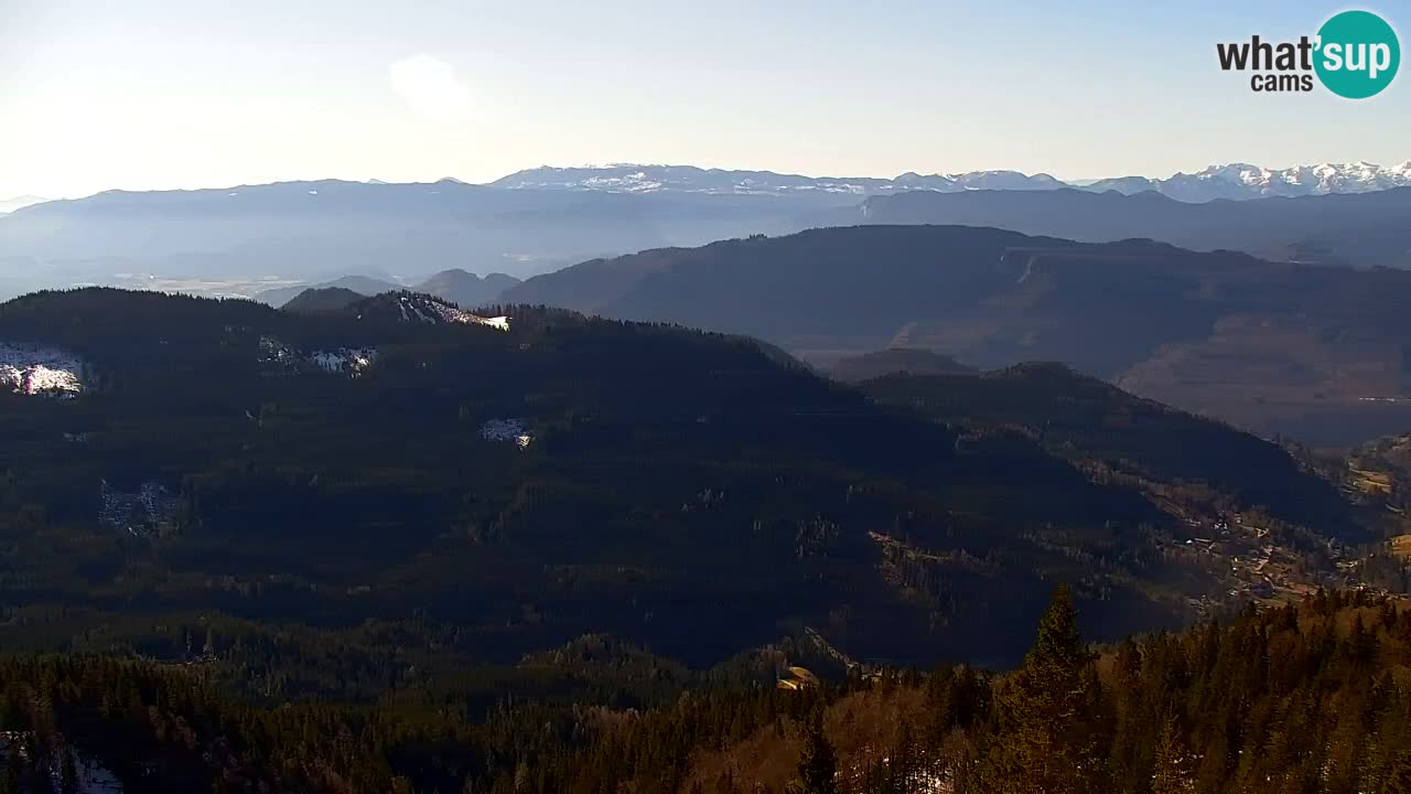 Webcam na Golici – Baita di montagna (1582 m) – Slovenia