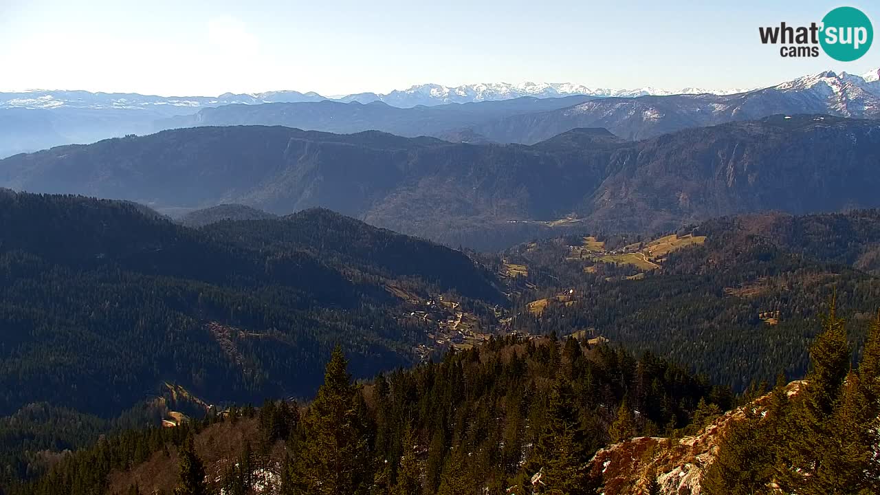 Web kamera Koča na Golici (1582 m) – Slovenija